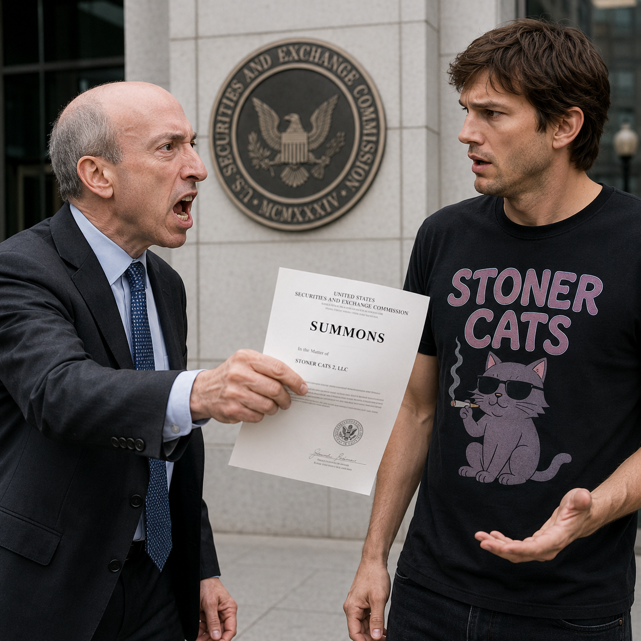 Timeline image for SEC charges Stoner Cats